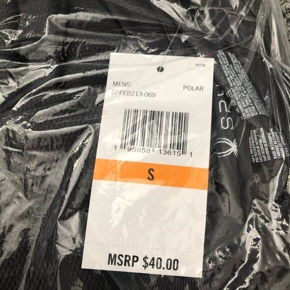 Spyder Gray Long Sleeve Thermal Tee Shirt NEW - Picture 6 of 6